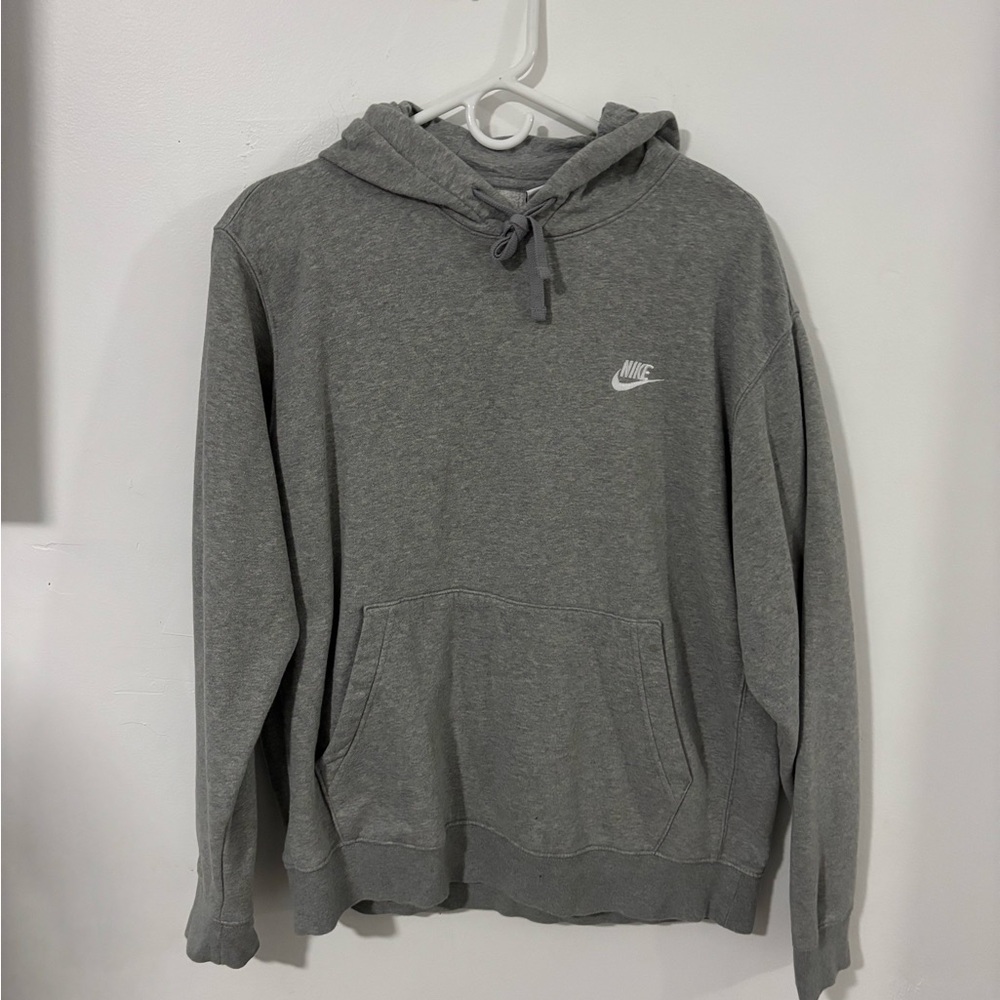Nike Men's Gray Hoodie